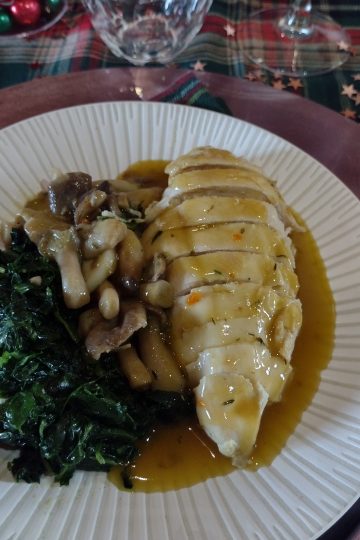 petto di pollo brasato
