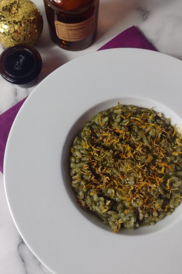 Risotto Ortica e Calendula